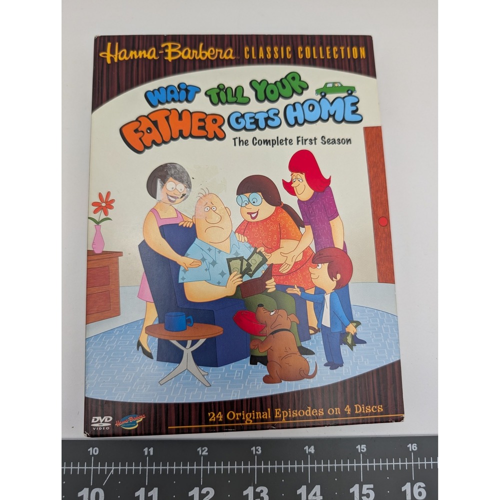 Hanna Barbera Wait Till Your Father Gets Home DVD First Season 4 Disc Set